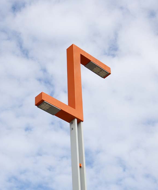 Lampioni per l'illuminazione pubblica