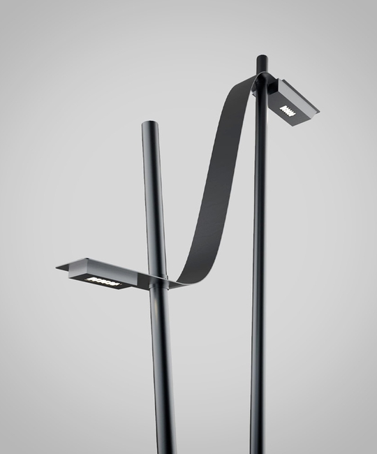 Lampioni da giardino moderni alti