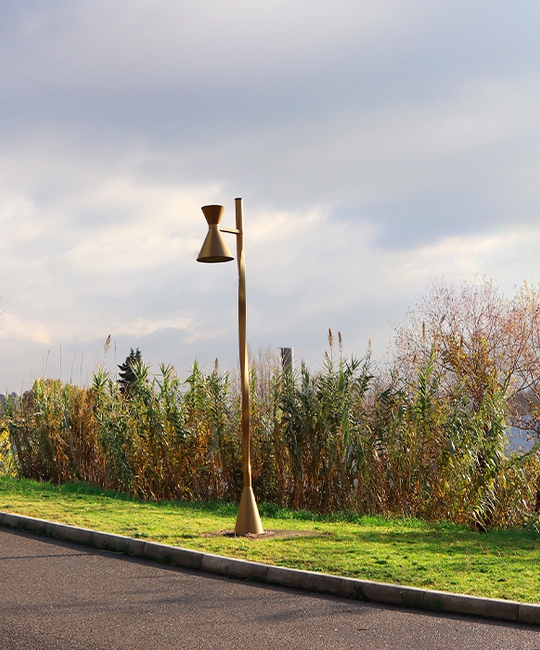 Lampioni da giardino in Acciaio Inox